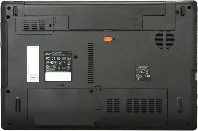 Alt view image 7 of 8 - Acer Laptop Aspire Intel Core i7-2670QM 4GB Memory 500GB HDD NVIDIA GeForce GT 630M 15.6" Windows 7 Home Premium 64-Bit AS5750G-9821