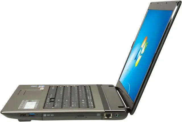 Alt view image 2 of 8 - Acer Laptop Aspire Intel Core i7-2670QM 8GB Memory 1TB HDD AMD Radeon HD 6650M 17.3" Windows 7 Home Premium 64-Bit AS7750G-9823