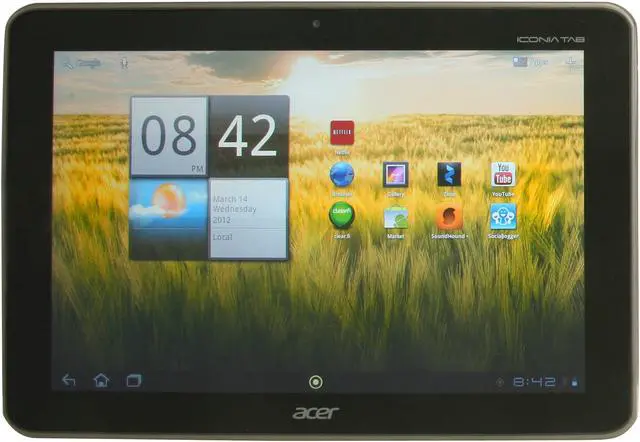 Main image of Acer Iconia Tab A200-10g08u 1GB Memory 10.1" 1280 x 800 Tablet PC - Titanium Gray Android 3.2 Honeycomb (upgradable to Ice Cream Sandwich)