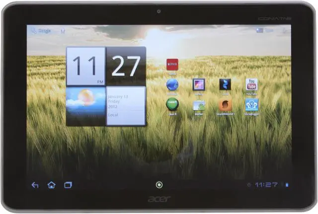 Main image of Acer Iconia Tab A200-10g16u 1GB Memory 10.1" 1280 x 800 Tablet PC - Titanium Gray Android 3.2 Honeycomb (upgradable to Ice Cream Sandwich)