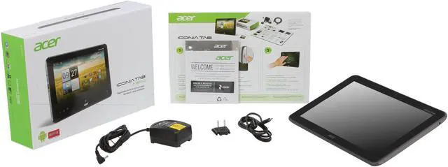 Alt view image 8 of 8 - Acer Iconia Tab A200-10g16u 1GB Memory 10.1" 1280 x 800 Tablet PC - Titanium Gray Android 3.2 Honeycomb (upgradable to Ice Cream Sandwich)