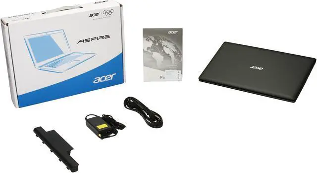 Alt view image 8 of 8 - Acer Laptop Aspire Intel Pentium B940 4GB Memory 500GB HDD Intel HD Graphics 15.6" Windows 7 Home Premium 64-Bit AS5750Z-4835