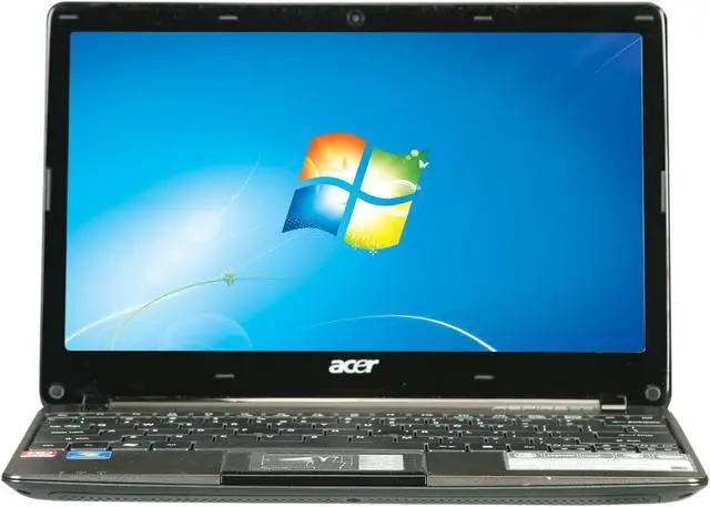 Alt view image 5 of 8 - Acer Aspire One AO722-0828 4GB Memory 11.6" 1366 x 768 Notebook Windows 7 Home Premium 64-Bit Espresso Black