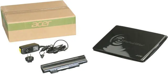 Alt view image 8 of 8 - Acer Aspire One AO722-0828 4GB Memory 11.6" 1366 x 768 Notebook Windows 7 Home Premium 64-Bit Espresso Black