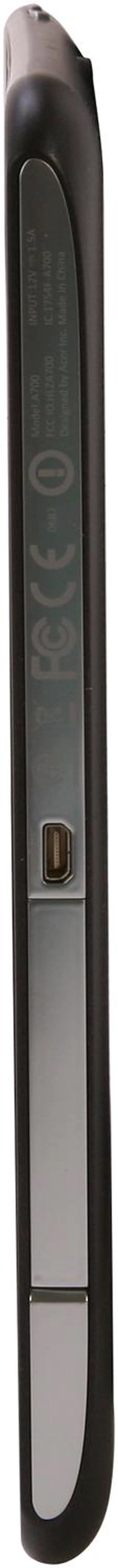 Alt view image 3 of 8 - Acer Iconia Tab A Series A700-10k32u NVIDIA Tegra 3 1.30GHz 10.1" 1GB DDR2 Memory 32GB Tablet PC - Android 4.0 (Ice Cream Sandwich) - Black