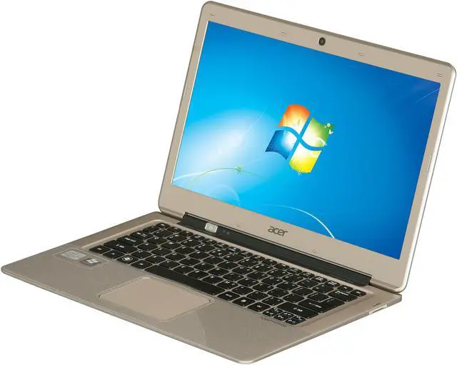 Main image of Acer Aspire Intel Core i7-3517U 4GB Memory 128 GB SSD Intel HD Graphics 4000 13.3" 1366 x 768 Ultrabook Windows 7 Home Premium 64-Bit S3-391-9606