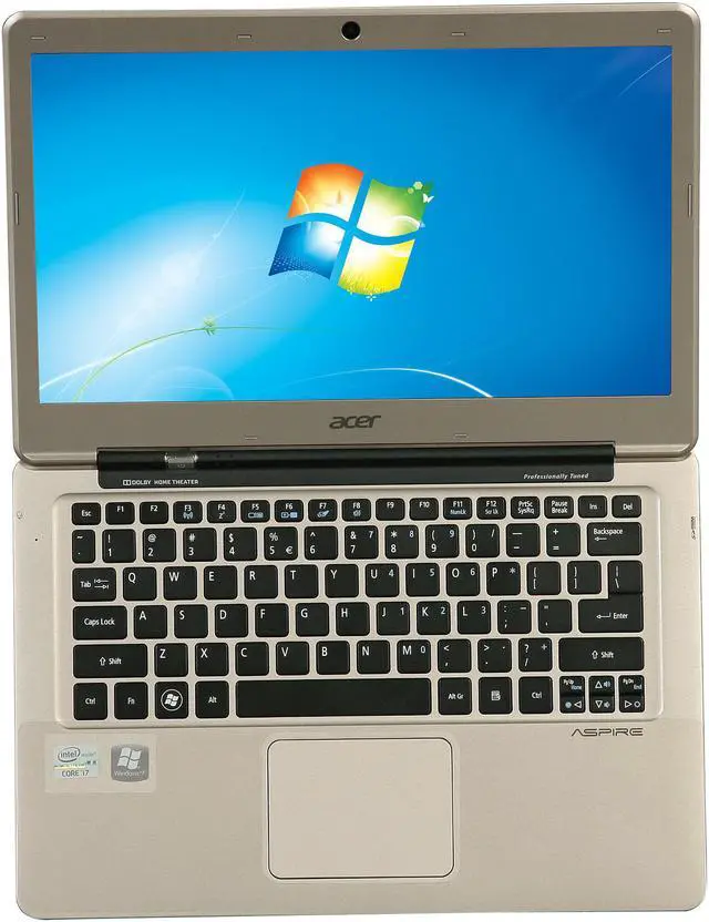 Alt view image 6 of 8 - Acer Aspire Intel Core i7-3517U 4GB Memory 128 GB SSD Intel HD Graphics 4000 13.3" 1366 x 768 Ultrabook Windows 7 Home Premium 64-Bit S3-391-9606