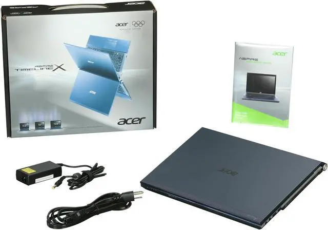 Alt view image 8 of 8 - Acer Laptop Aspire Intel Core i3-2370M 4GB Memory 500GB HDD Intel HD Graphics 3000 14.0" Windows 7 Home Premium 64-Bit AS4830T-6682