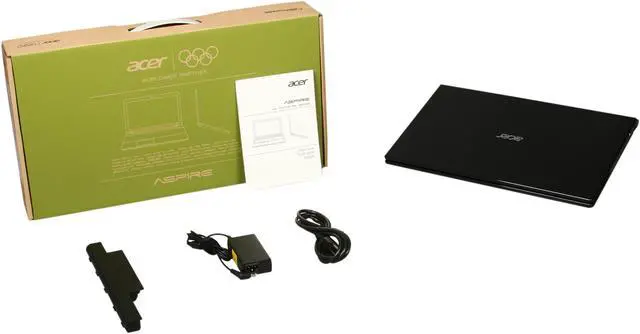 Alt view image 8 of 8 - Acer Laptop Aspire Intel Pentium B950 4GB Memory 500GB HDD Intel HD Graphics 17.3" Windows 7 Home Premium 64-Bit V3-731-4695