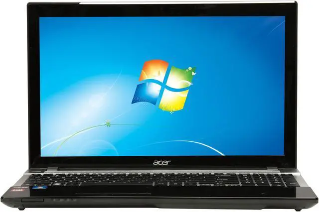 Alt view image 5 of 8 - Acer Laptop Aspire AMD A8-4500M 6GB Memory 750GB HDD AMD Radeon HD 7640G 15.6" Windows 7 Home Premium 64-Bit V3-551-8664