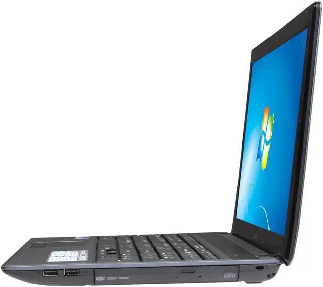 Alt view image 2 of 8 - Acer Laptop Aspire Intel Pentium P6200 4GB Memory 500GB HDD Intel HD Graphics 15.6" Windows 7 Home Premium 64-Bit AS5733Z-4633