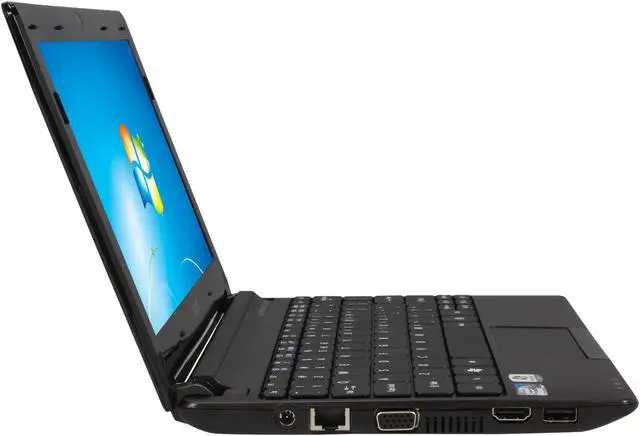 Alt view image 4 of 8 - Acer Aspire One AOD270-1824 Espresso Black Intel Atom N2600(1.60 GHz) 10.1" WSVGA 1GB Memory 320GB HDD Netbook