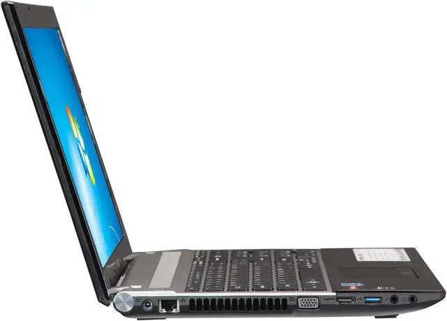 Alt view image 4 of 8 - Acer Laptop Aspire AMD A6-4400M 4GB Memory 500GB HDD AMD Radeon HD 7670M 15.6" Windows 7 Home Premium 64-Bit V3-551G-7696