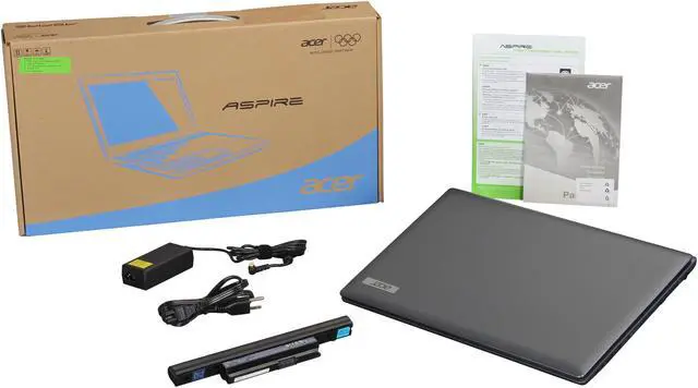 Alt view image 8 of 8 - Acer Laptop Aspire AMD E-450 4GB Memory 500GB HDD AMD Radeon HD 6320 17.3" Windows 7 Home Premium 64-Bit AS7250-3821