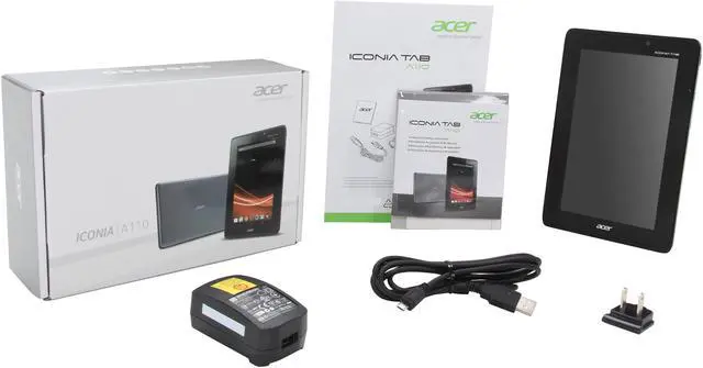 Alt view image 9 of 9 - Acer Iconia Tab A110-07g08u 7-inch Tablet - 8GB