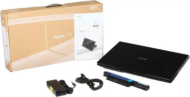 Alt view image 8 of 8 - Acer Laptop Aspire Intel Core i5-3210M 6GB Memory 750GB HDD NVIDIA GeForce GT 640M 17.3" Windows 8 V3-771G-6851