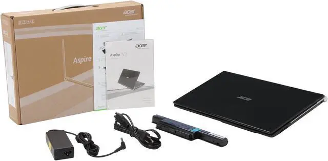 Alt view image 8 of 8 - Acer Laptop Aspire AMD A8-4500M 4GB Memory 500GB HDD AMD Radeon HD 7670M 15.6" Windows 8 V3-551G-8454