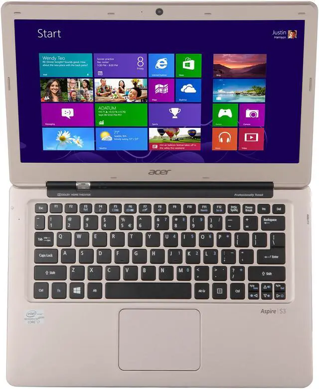 Alt view image 6 of 8 - Acer Aspire S3-391-9499 13.3" Ultrabook