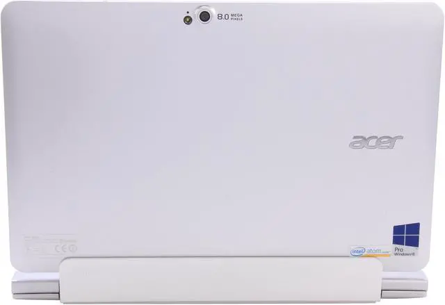 Alt view image 3 of 9 - Acer Iconia Tab W Series W510P-1406 Intel Atom Z2760 (1.80GHz) 10.1" 2GB Memory 64GB Tablet - Windows 8 Pro - Silver