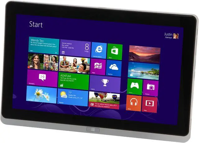 Alt view image 2 of 13 - Acer Iconia Tab W Series W700P-6821 Intel Core i5 3317U (1.70GHz) 11.6" 4GB DDR3 Memory 128GB SSD Tablet - Windows 8 Pro