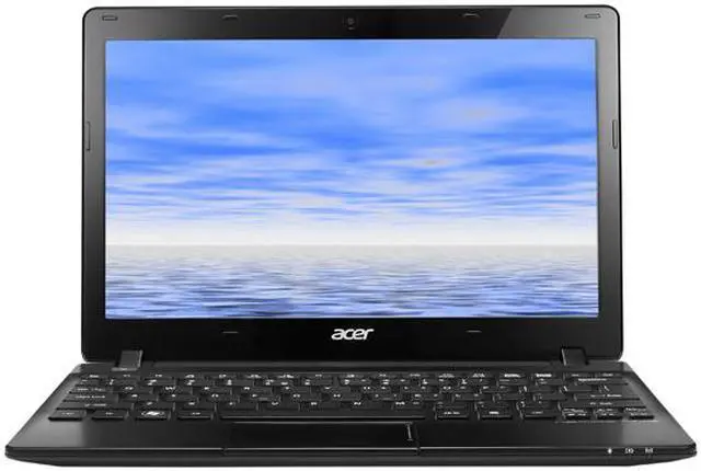 Main image of Acer Aspire One AO725-0488 Volcano Black AMD Dual-Core Processor C-60 (1.00 GHz) 11.6" 4GB DDR3 Memory 320GB HDD Netbook