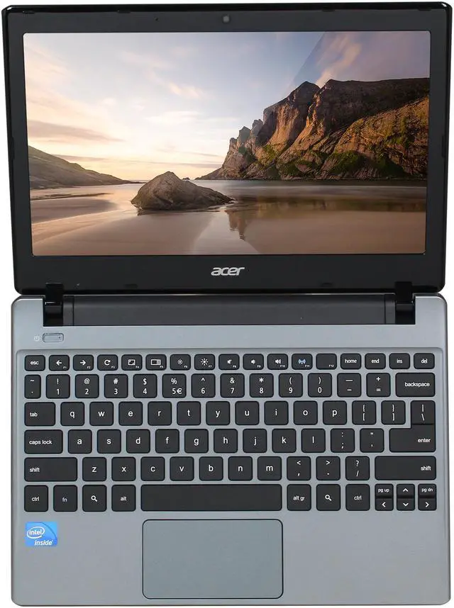 Alt view image 6 of 8 - Acer C7 Chromebook C710-2847 11.6-inch WiFi  – Iron Gray