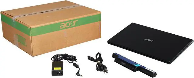 Alt view image 8 of 8 - Acer Laptop Aspire AMD A8-4500M 4GB Memory 500GB HDD AMD Radeon HD 7640G 15.6" Windows 7 Home Premium 64-Bit V3-551-8887