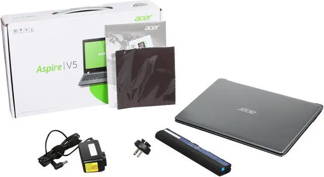 Alt view image 8 of 8 - Acer Laptop Aspire Intel Core i5-3337U 6GB Memory 500GB HDD Intel HD Graphics 4000 11.6" Windows 8 V5-171-6471