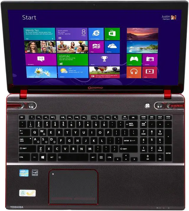 Alt view image 6 of 8 - TOSHIBA Qosmio - 17.3" NVIDIA GeForce GTX 670M - Intel Core i7-3630QM  - 12GB Memory - - Windows 8 - Gaming Laptop - (X875-Q7380 )