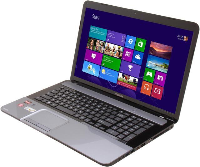 TOSHIBA Laptop Satellite AMD A8-4500M 6GB Memory 640GB HDD AMD