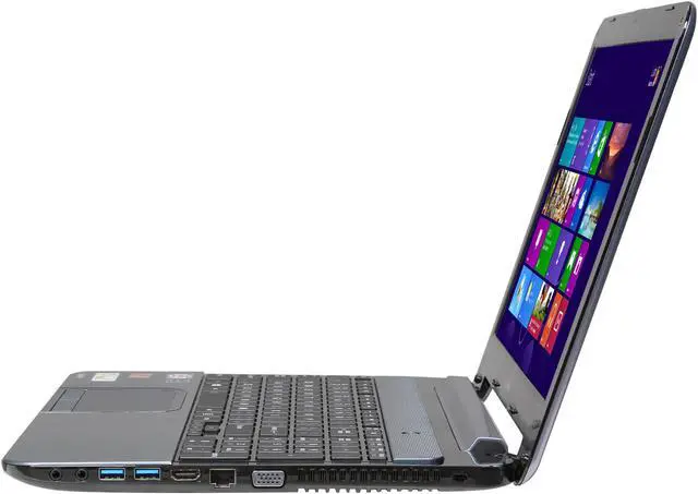 Alt view image 2 of 8 - TOSHIBA Laptop Satellite AMD A8-4555M 6GB Memory 750GB HDD AMD Radeon HD 7600G 15.6" Windows 8 S955D-S5374