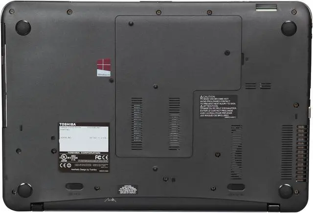 Alt view image 7 of 8 - TOSHIBA Laptop Satellite AMD A8-4555M 6GB Memory 750GB HDD AMD Radeon HD 7600G 15.6" Windows 8 S955D-S5374