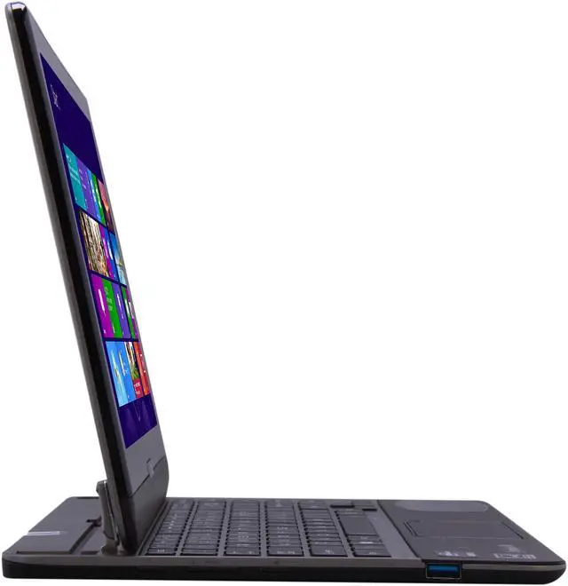 Alt view image 4 of 9 - TOSHIBA Satellite Intel Core i5-3317U 4GB Memory 128 GB SSD Intel HD Graphics 4000 12.5" 1366 x 768 Convertible Ultrabook Windows 8 U925t-S2300