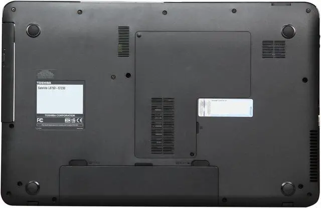 Alt view image 7 of 8 - TOSHIBA Laptop Satellite AMD A6-4400M 4GB Memory 640GB HDD AMD Radeon HD 7520G 17.3" Windows 7 Home Premium 64-Bit L875D-S7230