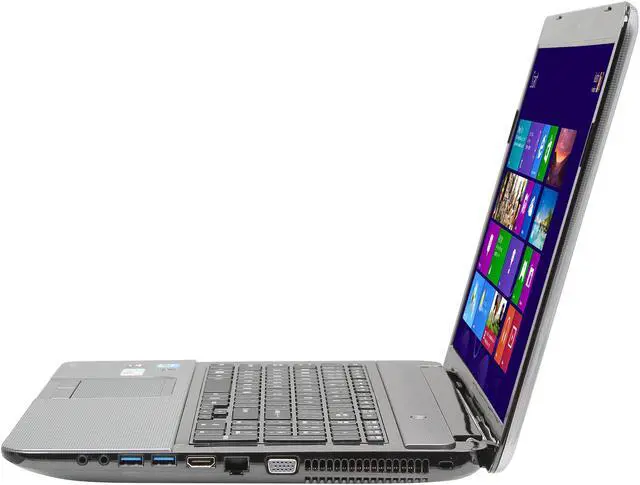 Alt view image 2 of 8 - TOSHIBA Laptop Satellite Intel Core i5-3230M 4GB Memory 640GB HDD AMD Radeon HD 7670M 17.3" Windows 8 L875-S7153