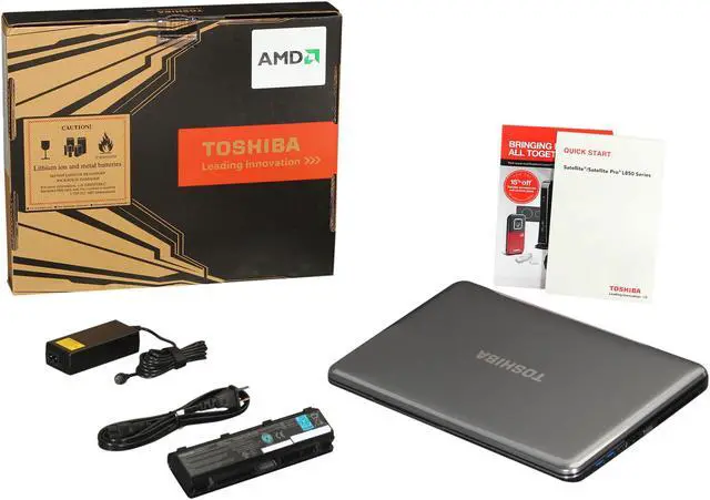 Alt view image 8 of 8 - TOSHIBA Laptop Satellite AMD A8-4500M 6GB Memory 750GB HDD AMD Radeon HD 7640G 15.6" Windows 8 L855D-S5139NR