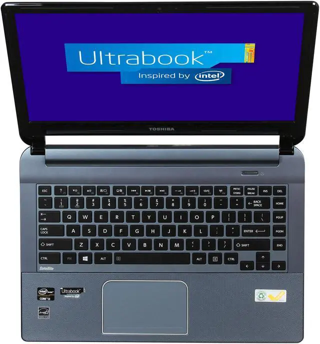 Alt view image 6 of 8 - TOSHIBA Ultrabook Satellite Intel Core i3-3227U 4GB Memory 500GB HDD 32 GB SSD Intel HD Graphics 4000 14.0" Non-Touch Screen Windows 8 U945-S4130