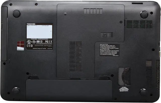 Alt view image 7 of 8 - TOSHIBA Laptop Satellite Intel Core i5-3230M 6GB Memory 750GB HDD AMD Radeon HD 7670M 15.6" Windows 8 S855-S5164