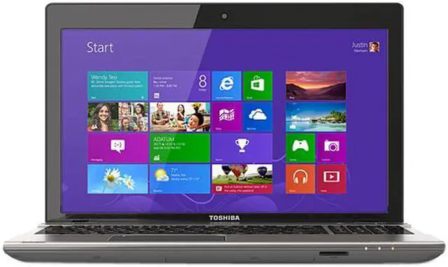 Alt view image 2 of 8 - TOSHIBA Laptop Satellite Intel Core i5-3210M 6GB Memory 750GB HDD Intel HD Graphics 4000 15.6" Windows 8 P855-S5312