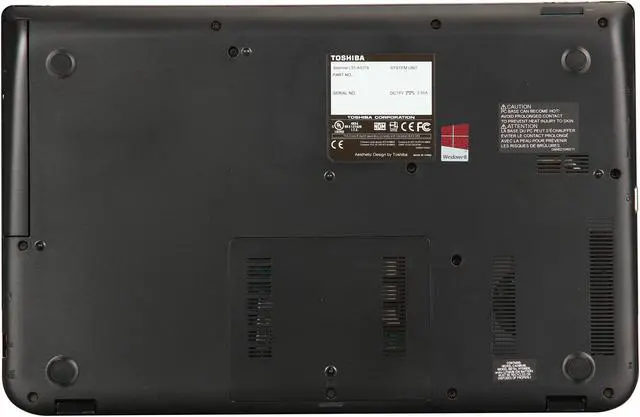 Alt view image 7 of 8 - TOSHIBA Laptop Satellite Intel Core i5-3337U 4GB Memory 500GB HDD NVIDIA GeForce GT 740M 15.6" Windows 8 L55-A5278