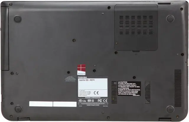 Alt view image 7 of 8 - TOSHIBA Laptop Satellite Intel Core i5-3337U 6GB Memory 750GB HDD NVIDIA GeForce GT 740M 15.6" Windows 8 S55-A5274