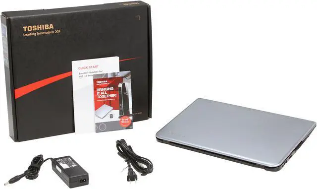 Alt view image 8 of 8 - TOSHIBA Laptop Satellite Intel Core i5-3337U 6GB Memory 750GB HDD NVIDIA GeForce GT 740M 15.6" Windows 8 S55-A5274