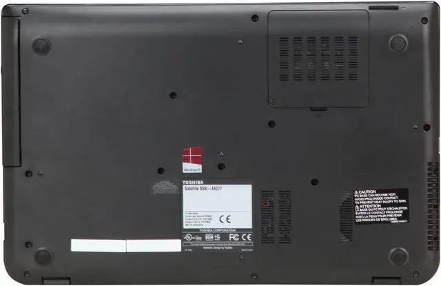Alt view image 7 of 8 - TOSHIBA Satellite S55t-A5277 Touchscreen Notebook Intel Core i7 4700MQ(2.40GHz) 15.6" 12GB Memory DDR3 1600 1TB HDD 5400rpm DVD Super Multi NVIDIA GeForce GT 740M