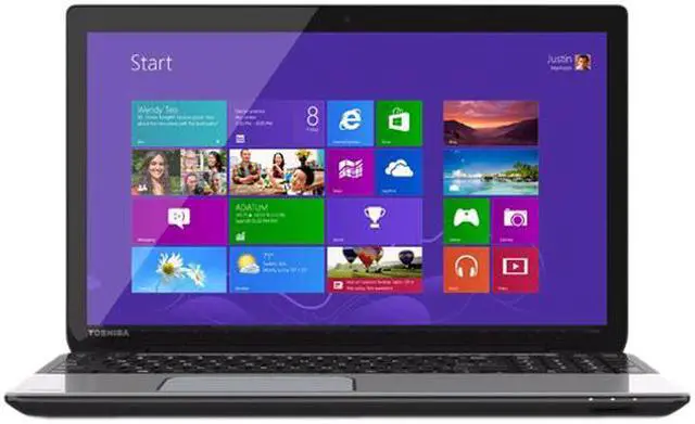 Alt view image 2 of 4 - TOSHIBA Laptop Satellite AMD A6-5200 6GB Memory 750GB HDD AMD Radeon HD 8400 15.6" Touch Screen Windows 8 L55Dt-A5253NR