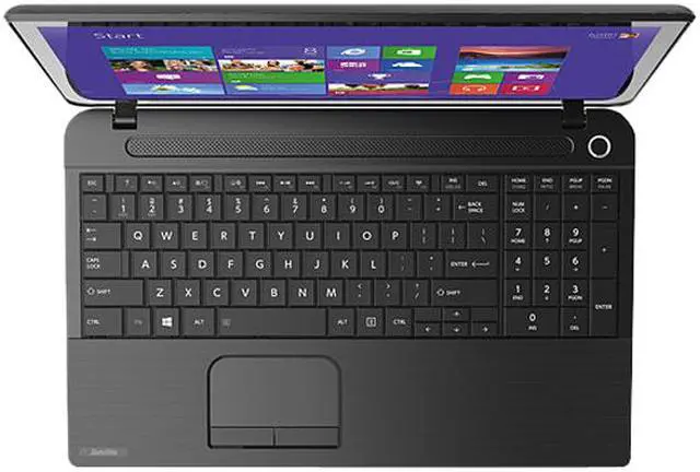 Alt view image 10 of 11 - TOSHIBA Laptop Satellite Intel Celeron 1037U 4GB Memory 500GB HDD Intel HD Graphics 15.6" Windows 8 C55-A5249