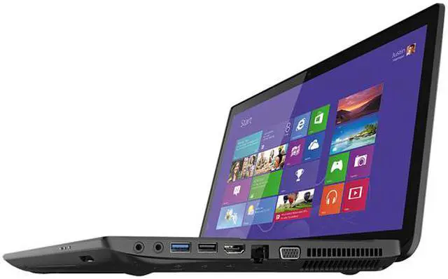 Alt view image 4 of 11 - TOSHIBA Laptop Satellite Intel Celeron 1037U 4GB Memory 500GB HDD Intel HD Graphics 15.6" Windows 8 C55-A5249