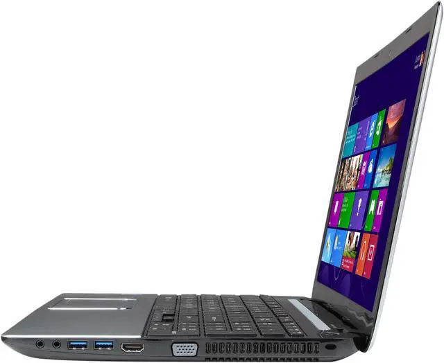 Alt view image 4 of 8 - TOSHIBA Laptop Intel Core i7-4700MQ 8GB Memory 1TB HDD Intel HD Graphics 4600 15.6" Windows 8 S55-A5358