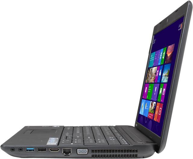 Alt view image 2 of 8 - TOSHIBA Laptop Satellite AMD E1-2100 4GB Memory 500GB HDD AMD Radeon HD 8210 15.6" Windows 8 C55D-A5344