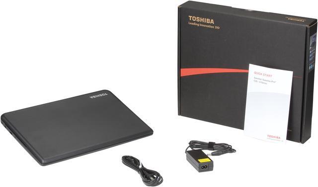 Alt view image 8 of 8 - TOSHIBA Laptop Satellite AMD E1-2100 4GB Memory 500GB HDD AMD Radeon HD 8210 15.6" Windows 8 C55D-A5344