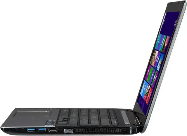 Alt view image 2 of 8 - TOSHIBA Laptop Satellite AMD A8-5545M 6GB Memory 750GB HDD AMD Radeon HD 8510G 15.6" Windows 8 L55D-A5349